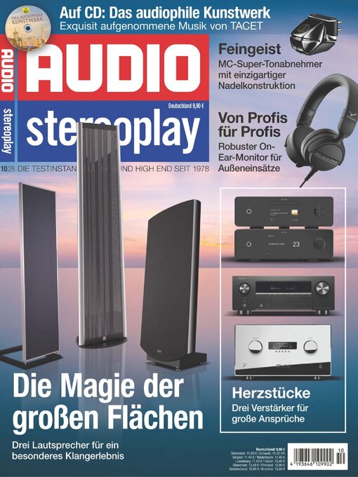Cover image for audio/stereoplay